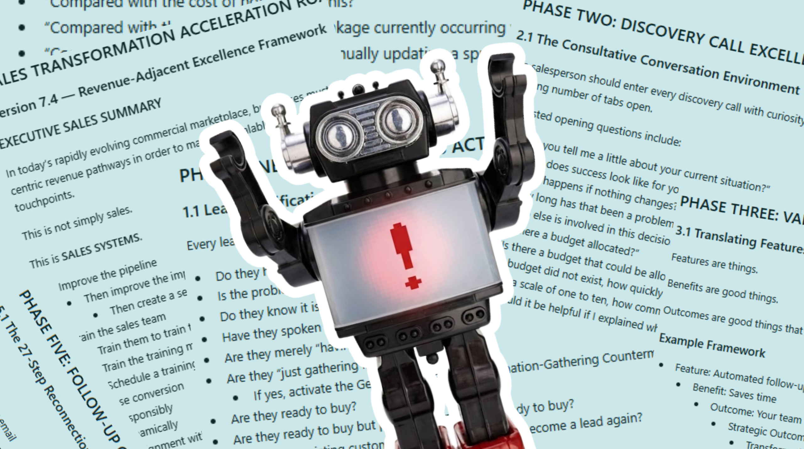 AI won’t fix your broken sales system
